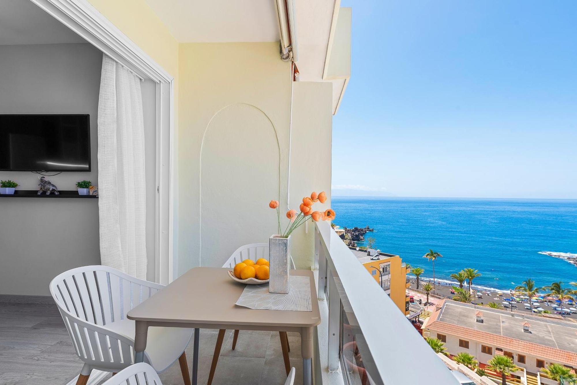 Ocean View Arenas Negras, Newly Renovated Apartamento Puerto de Santiago  Exterior foto